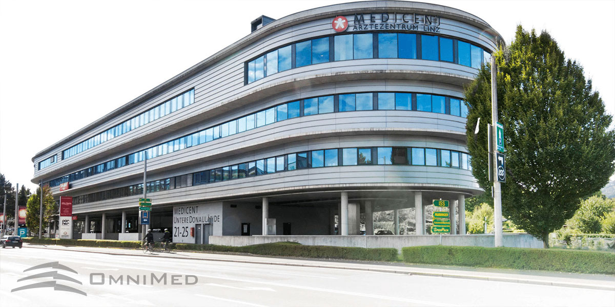 Ärztezentrum Medicent mit OmniMed Linz