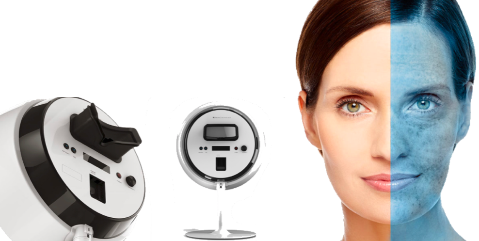 OmniMed Hautanalyse mit Skinscope